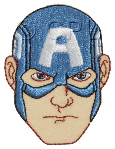 The Avengers Captain America Face 