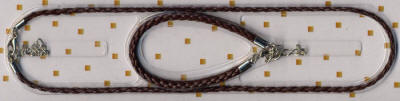 Brown Rope Necklace and Bracelet Set