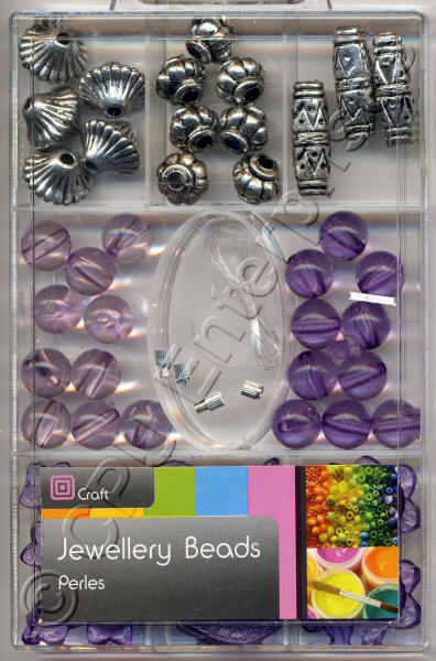 Large Beads - Purple