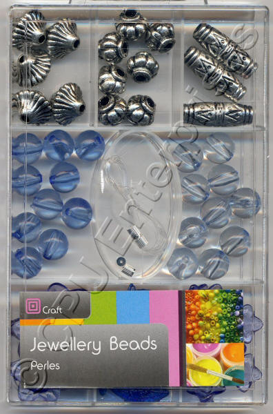 Large Beads - Blue