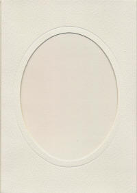 Oval White
