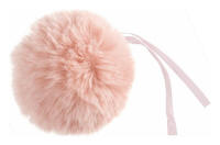 Light Pink Faux Fur 11cm Pompom