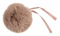 Pink Faux Fur 11cm Pompom