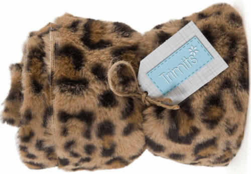 Brown Leopard Faux Fur 