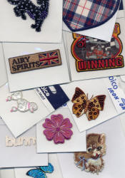 Mixed Iron On Motifs