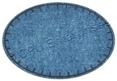 Stonewash Denim Patch 