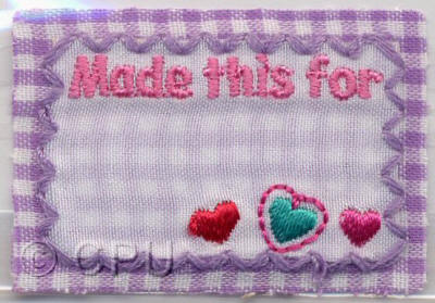 Lilac Rectangle Made This For 