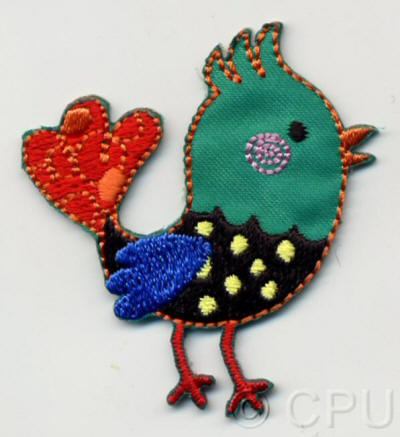 Yellow Spotted Bright Bird