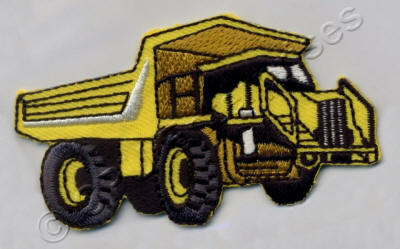 Yellow Pickup Truck 