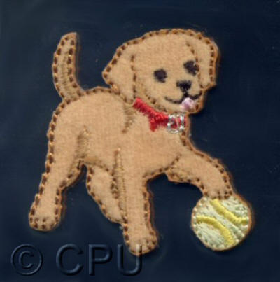 Labrador with Ball 