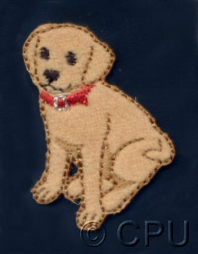Sitting Labrador 