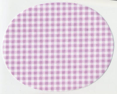 Lilac Gingham Patch 