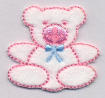 Pink and White Bear 