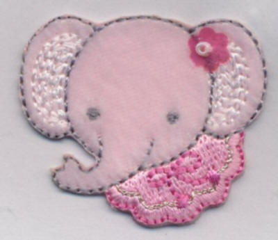Pink Elephant Head 