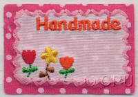Pink Rectangle Handmade 
