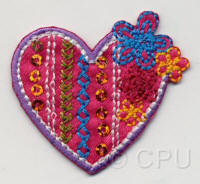 Striped Heart 