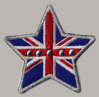 Studded Union Jack Star 