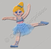 Blue Ballet Dancer 
