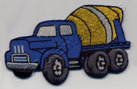 Blue Cement Mixer 