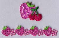 Strawberry and Cherry Motif 
