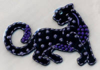 Black and Lilac Panther 
