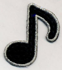 Black Single Note 