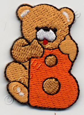 Letter Orange B