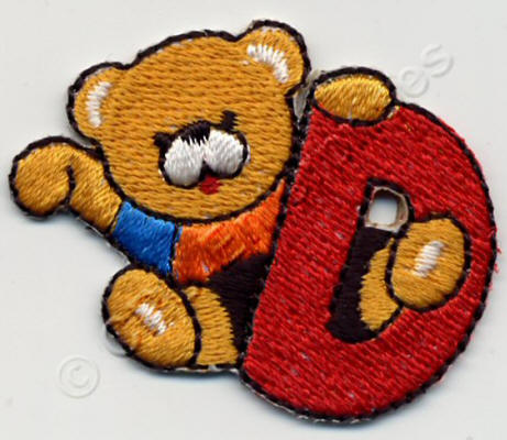 Letter Red D
