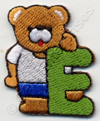 Letter Green E