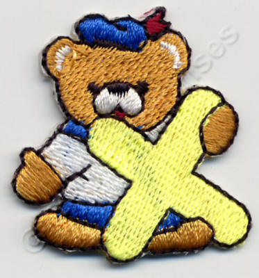 Letter Yellow X
