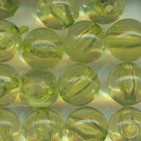 Green Transparent Beads
