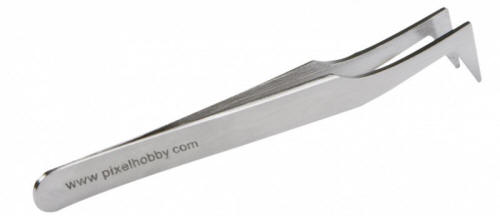 Metal Bent Tweezers